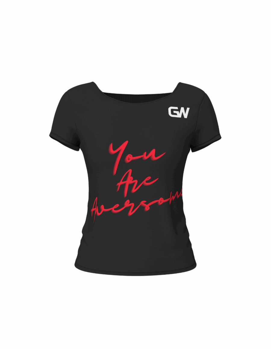 The "You Are Awesome" Script Tee