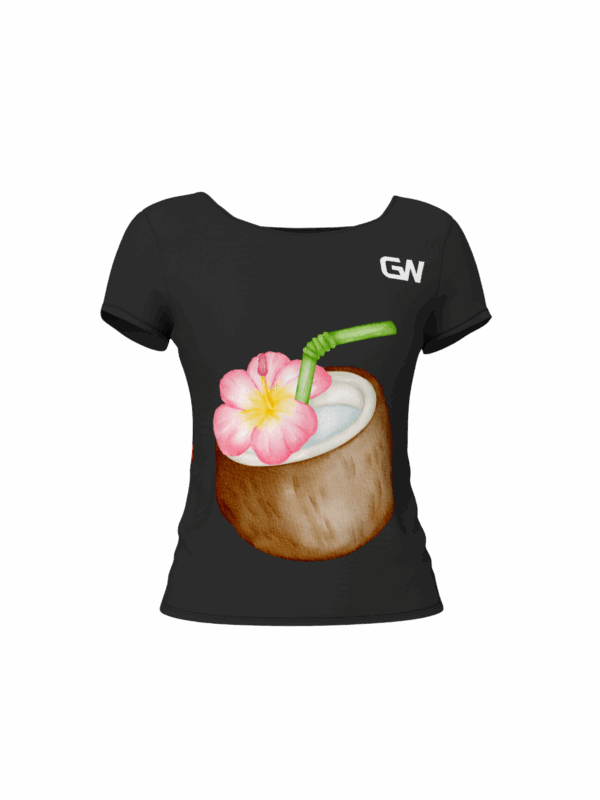 The "Tropical Coconut" Graphic Tee