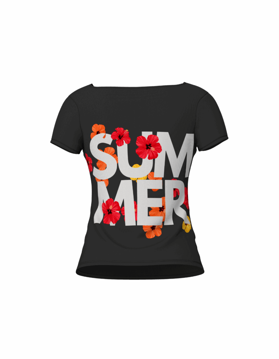 The "Tropical Coconut" Graphic Tee - Image 2