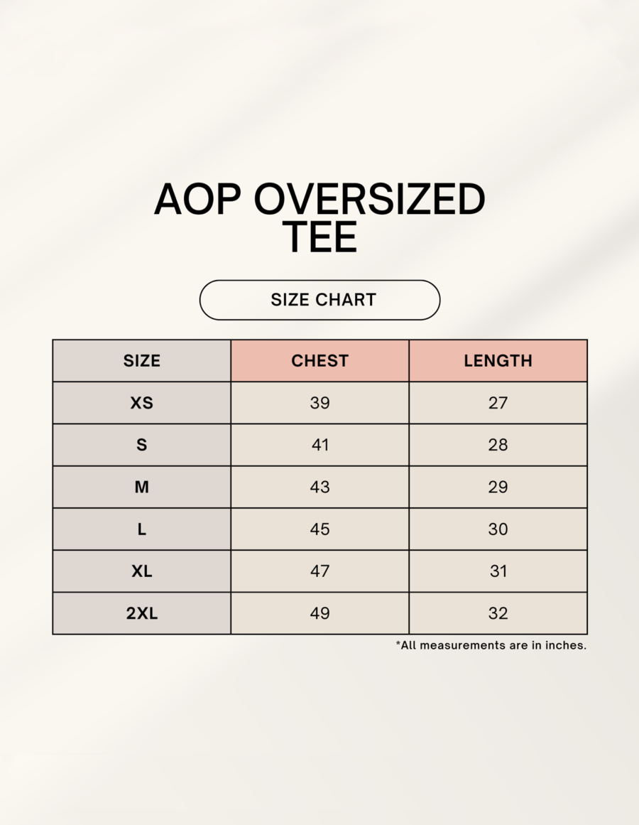 Unisex AOP Oversized Tee - Image 3
