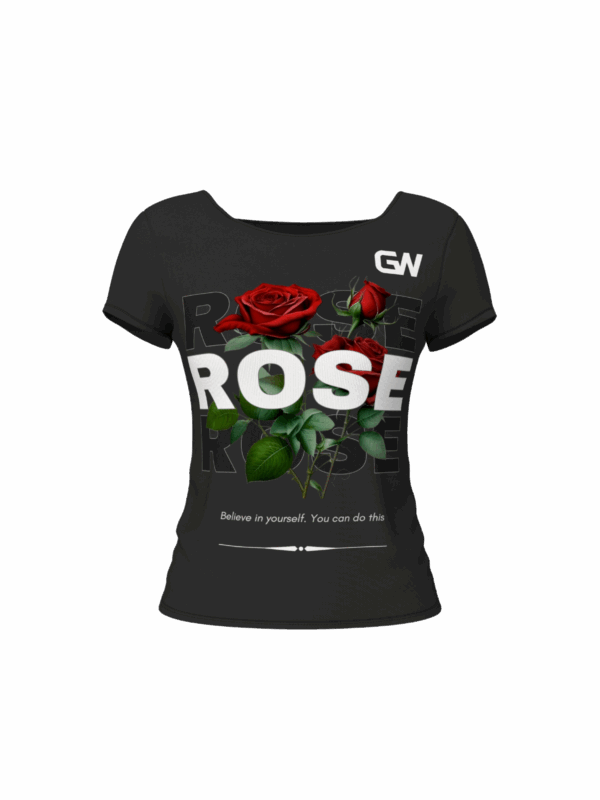 The "Believe in Yourself" Rose Tee
