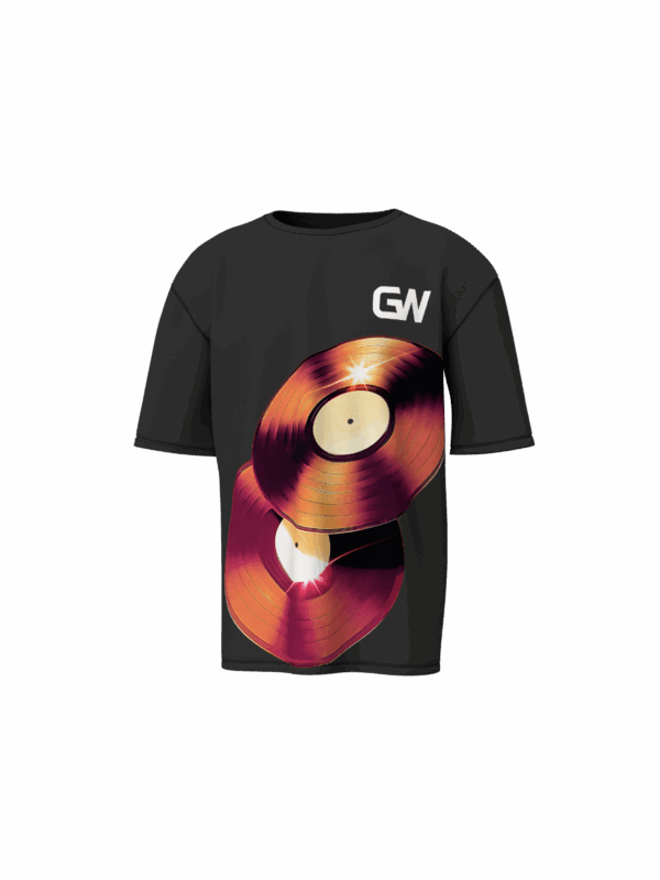 The "Golden Vinyl" Oversized Tee
