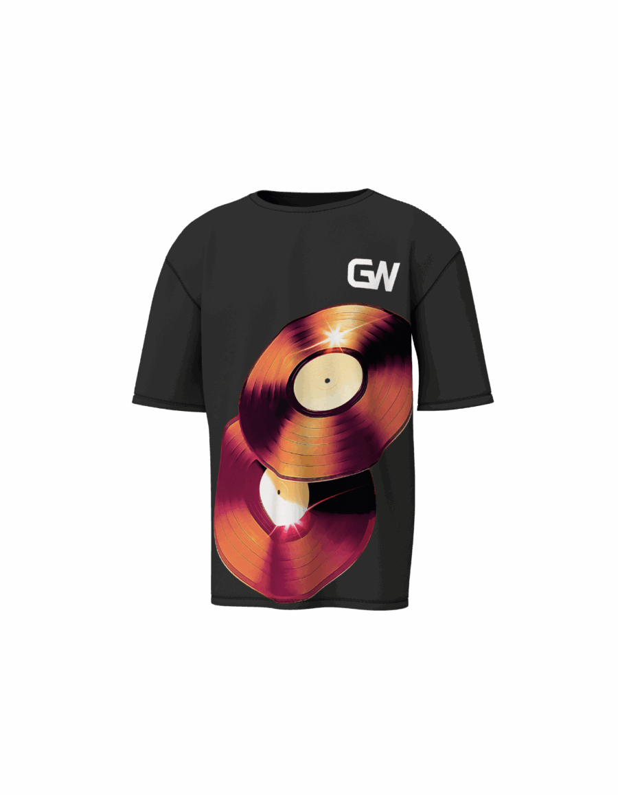 The "Golden Vinyl" Oversized Tee