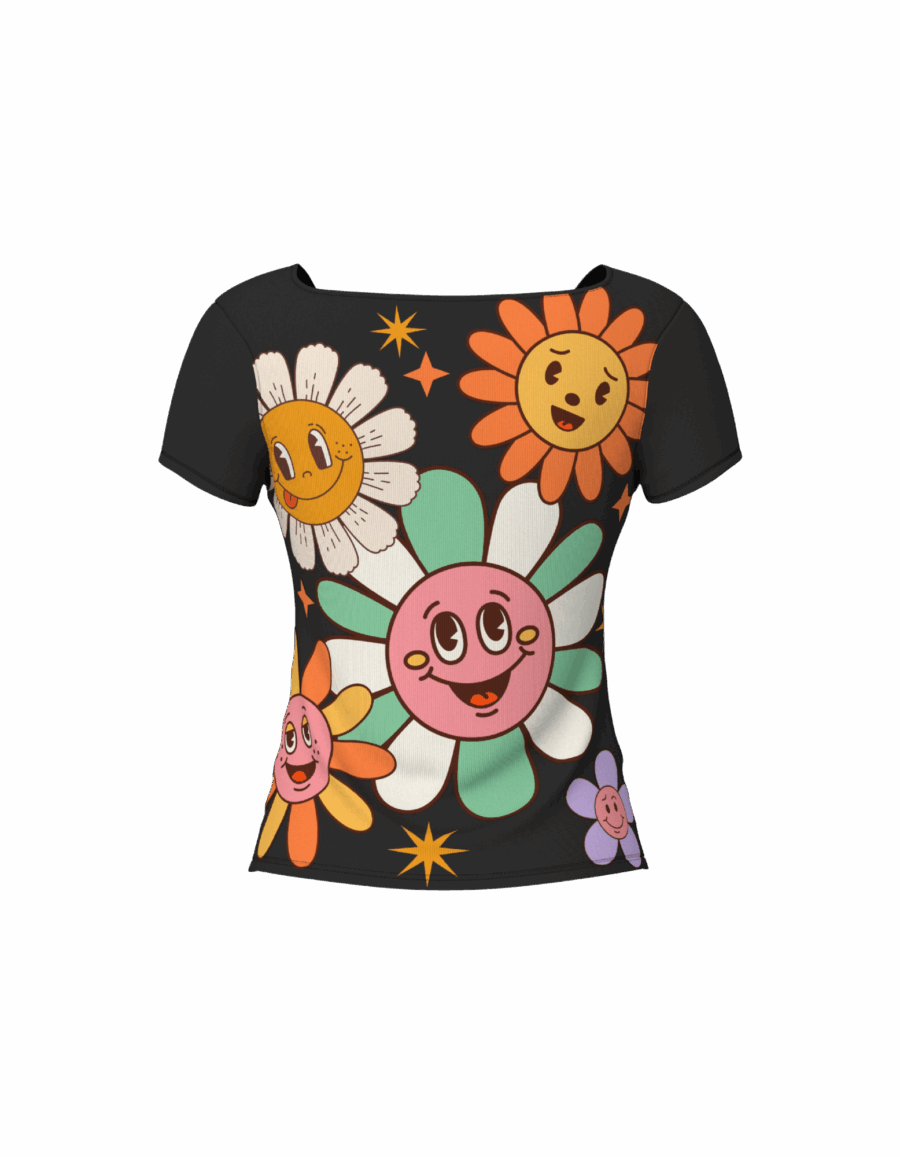 The "Retro Floral Mom" Tee - Image 2