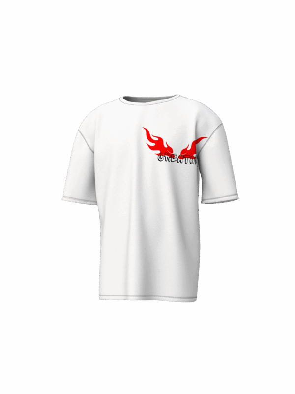 The "Creator Flame" Oversized Tee