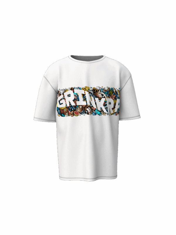 The "Doodle Bomb" Oversized Tee