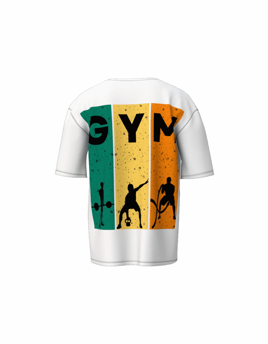 The "Gym Panels" Workout Tee - Image 2