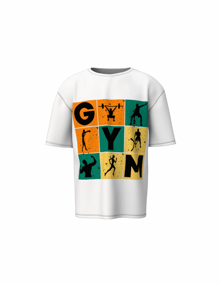 The "Gym Panels" Workout Tee
