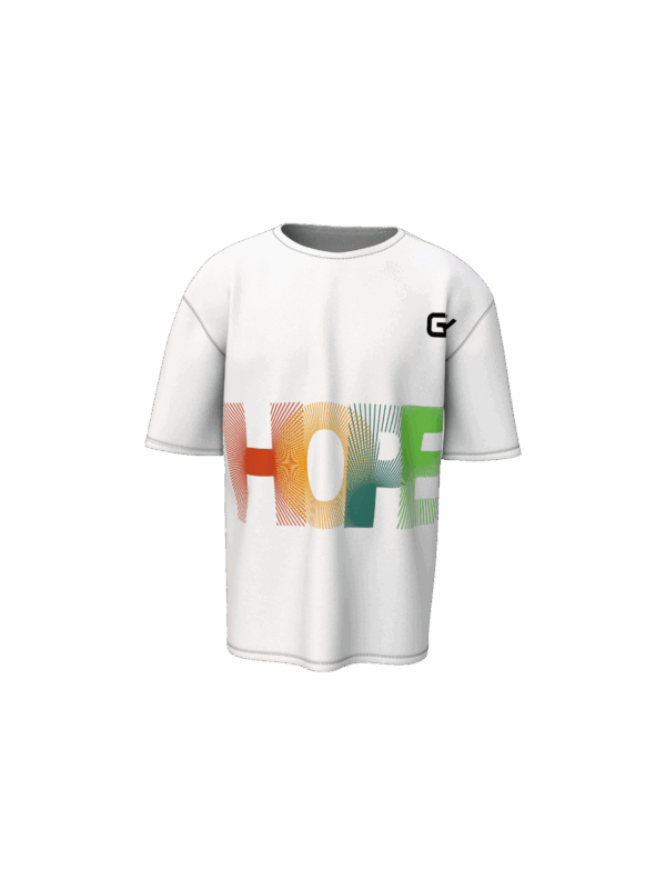 The "Radiant Hope" Oversized Tee