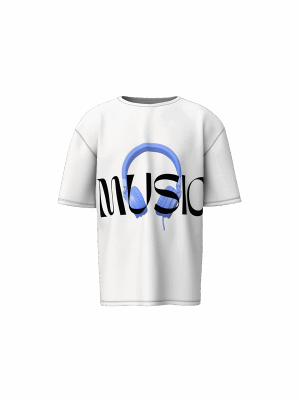 The "Classic Music" Oversized Tee