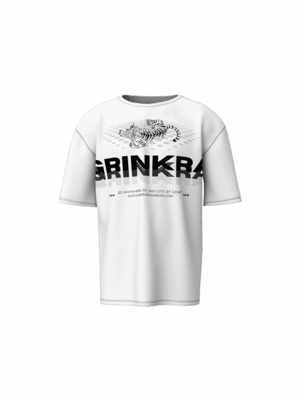 The "Grinkra Urban Tiger" Oversized Tee