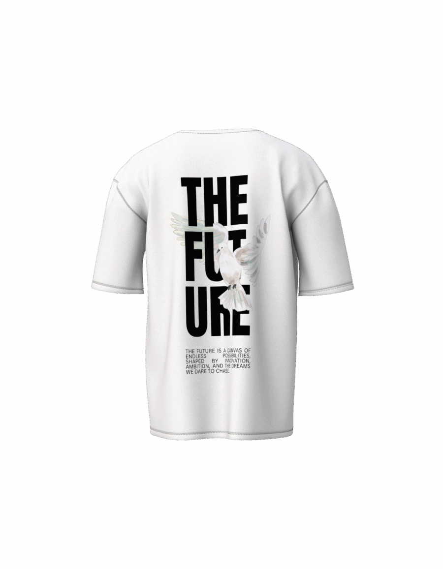 The "Dove of Peace" Oversized Tee - Image 2