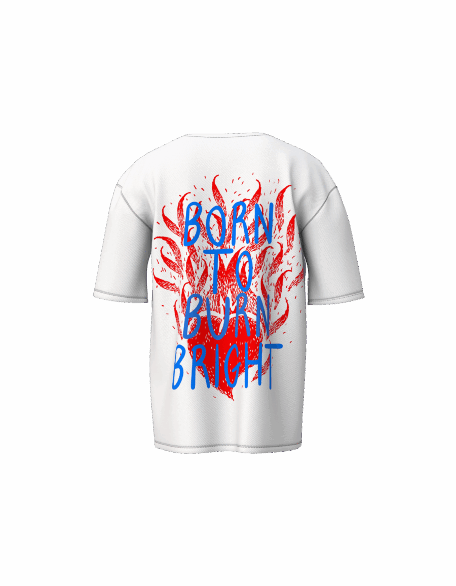 The "Creator Flame" Oversized Tee - Image 2