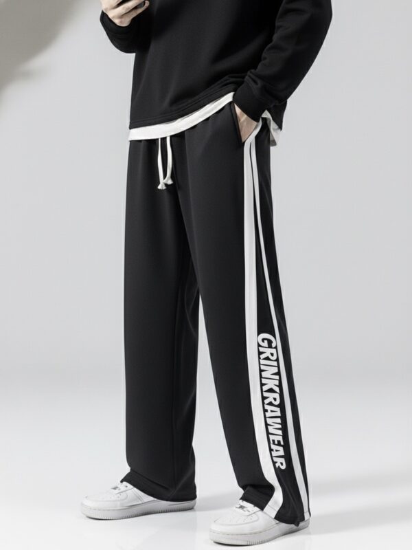 Grinkrawear Side-Stripe Track Pants