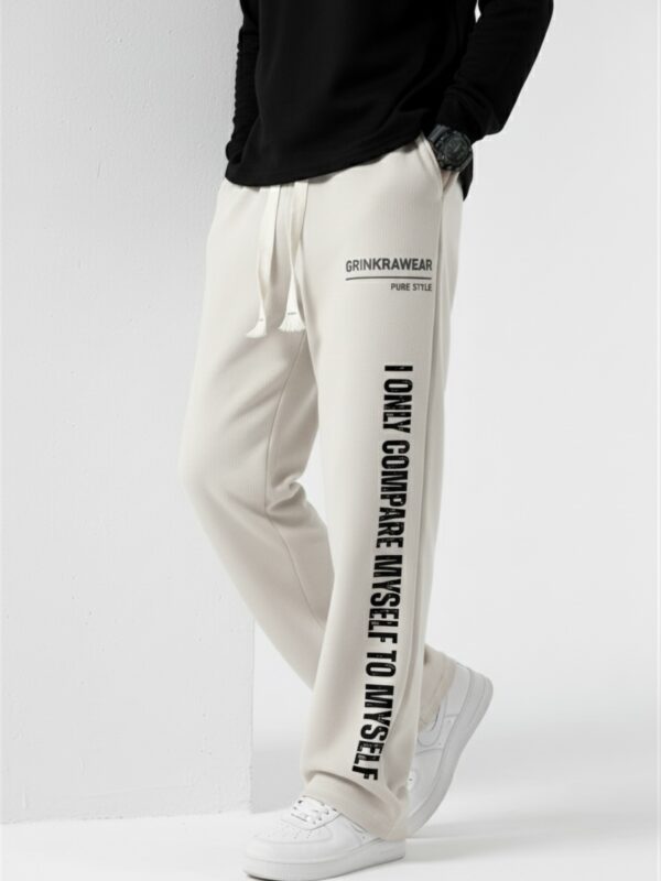 Grinkrawear "Self-Made" Premium Baggy Fleece Joggers